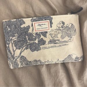 NWOT Sézane x Inoui Editions Flat Pouch